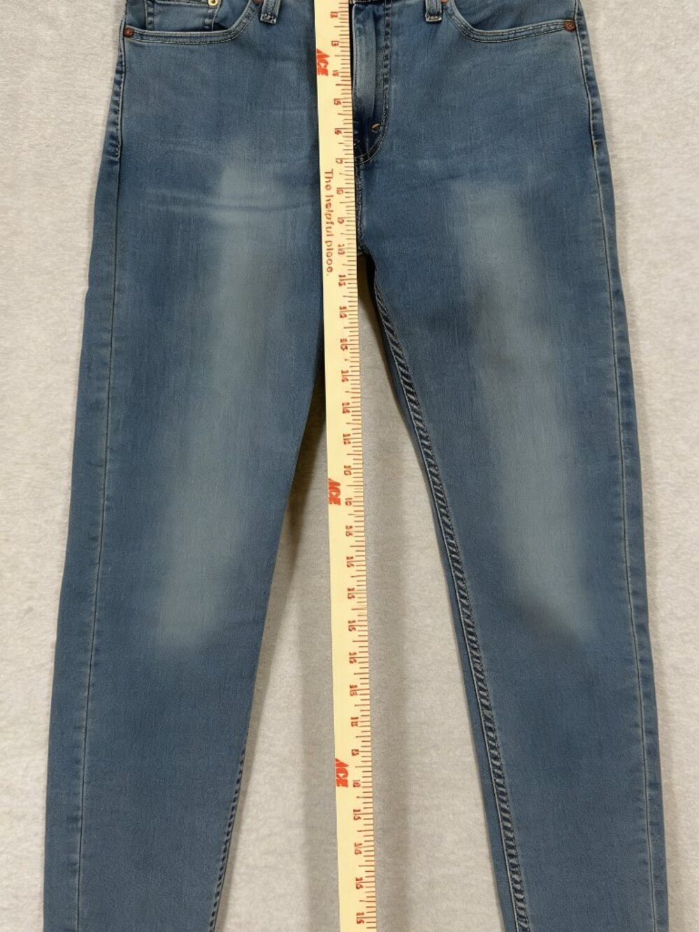 Levis 510 Men's Size 30Wx32L* Skinny Slim Stretch Denim Jeans Medium Wash Faded - Picture 4 of 4